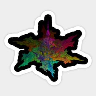 3D Star Sticker